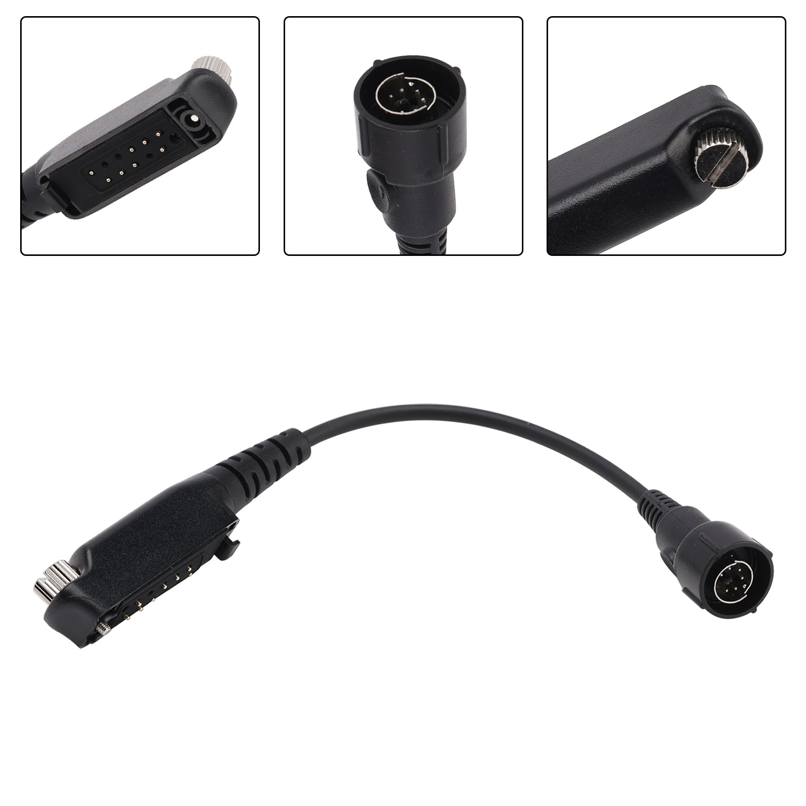 Replaceable Aviation Plug Converter Cable for Sepura STP8038 STP8040 STP8080