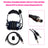 Pilot Noise-Cancelling Headset with 6.3/5.2mm GA Plugs Universal for Aircraft