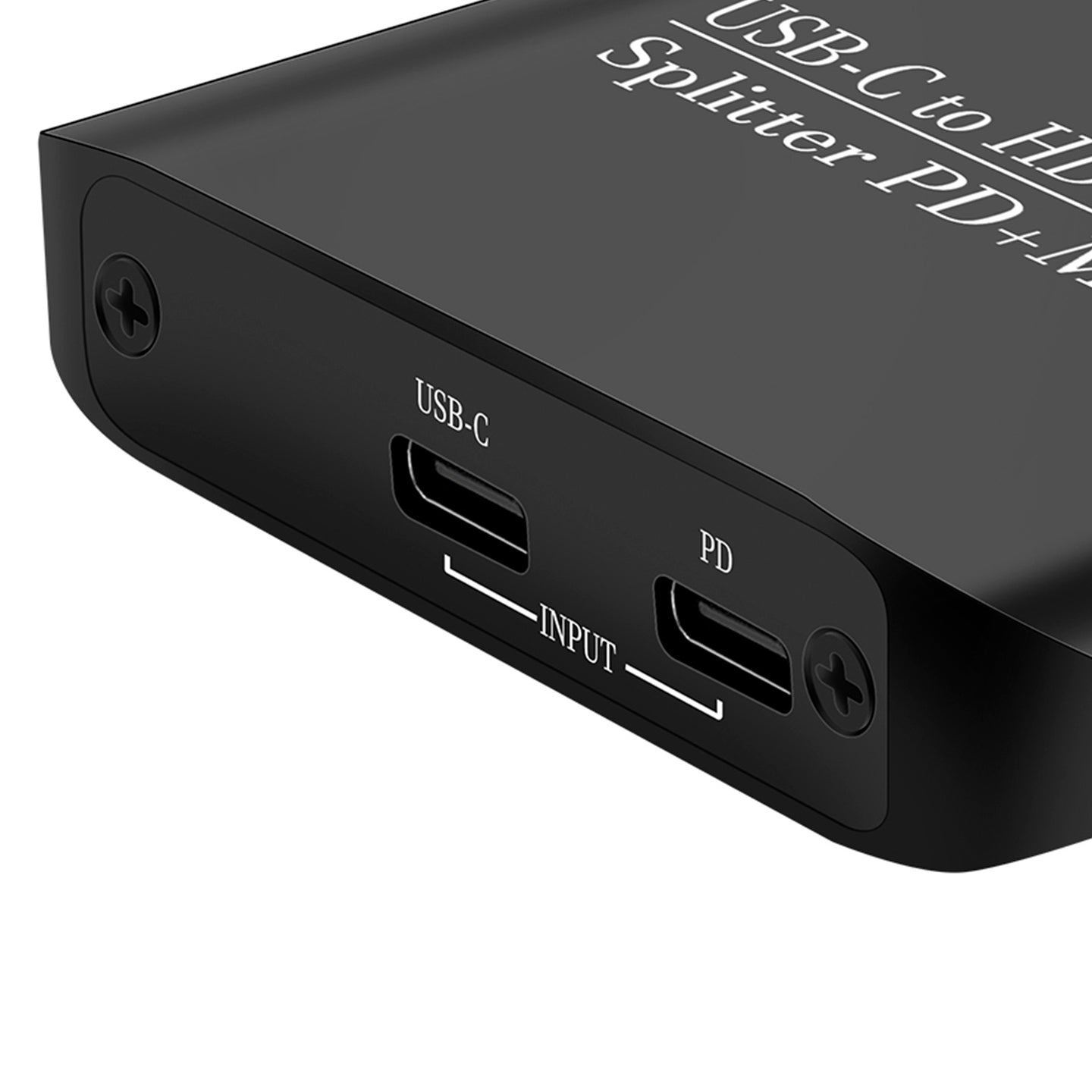 4K60TYPE-C to HDMI+TYPE-C Adapter Support Different Same Display Splitter MST/PD