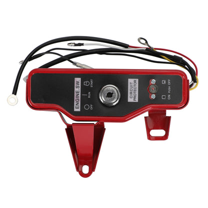 Electric Start Conversion Kit for Honda GX160 5.5HP & GX200 6.5HP Engines, with Starter, Flywheel & Key Switch