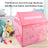 Princess Play Tent for Girls – Large Pink Kids Playhouse, Indoor Outdoor Play Tent for Children’s Games & Fun