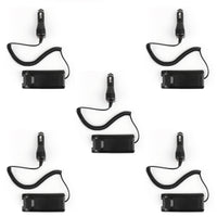 5x Car Charger Battery Eliminator Radio For ICOM IC-V8/V82/F21/F26 BP209 BP210
