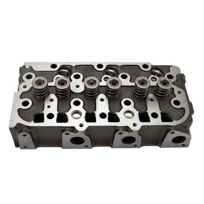 Complete Cylinder Head for Kubota D1305 Engine, Fits RTV1100, ZD331, B2620, with Gasket Kit & Valves