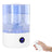 7.8L Large Humidifier for Bedroom & Home – Cool Mist Ultrasonic Top Fill Essential Oil Diffuser with Dual Mist & UV Sterilizer