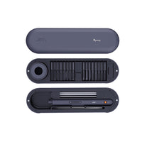 topteng Mini Electric Screwdriver 360?? Shadowless Built-in LED Lights 30 Magnetic Drill Bits