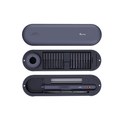 Mini Electric Screwdriver 360?? Shadowless Built-in LED Lights 30 Magnetic Drill Bits