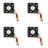0.2A Fan Computer 5V DC CPU Cooling Brushless 3 Pin 60x60x15mm 6015s Fan