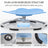 Sit+Spin 360° Sensory Spinning Seat Swivel Toy Kids elephant Wobble Chair Stool