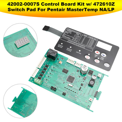 Replacement Control Board Kit Pentair MasterTemp 472610Z For Pentair MasterTemp NA/LP