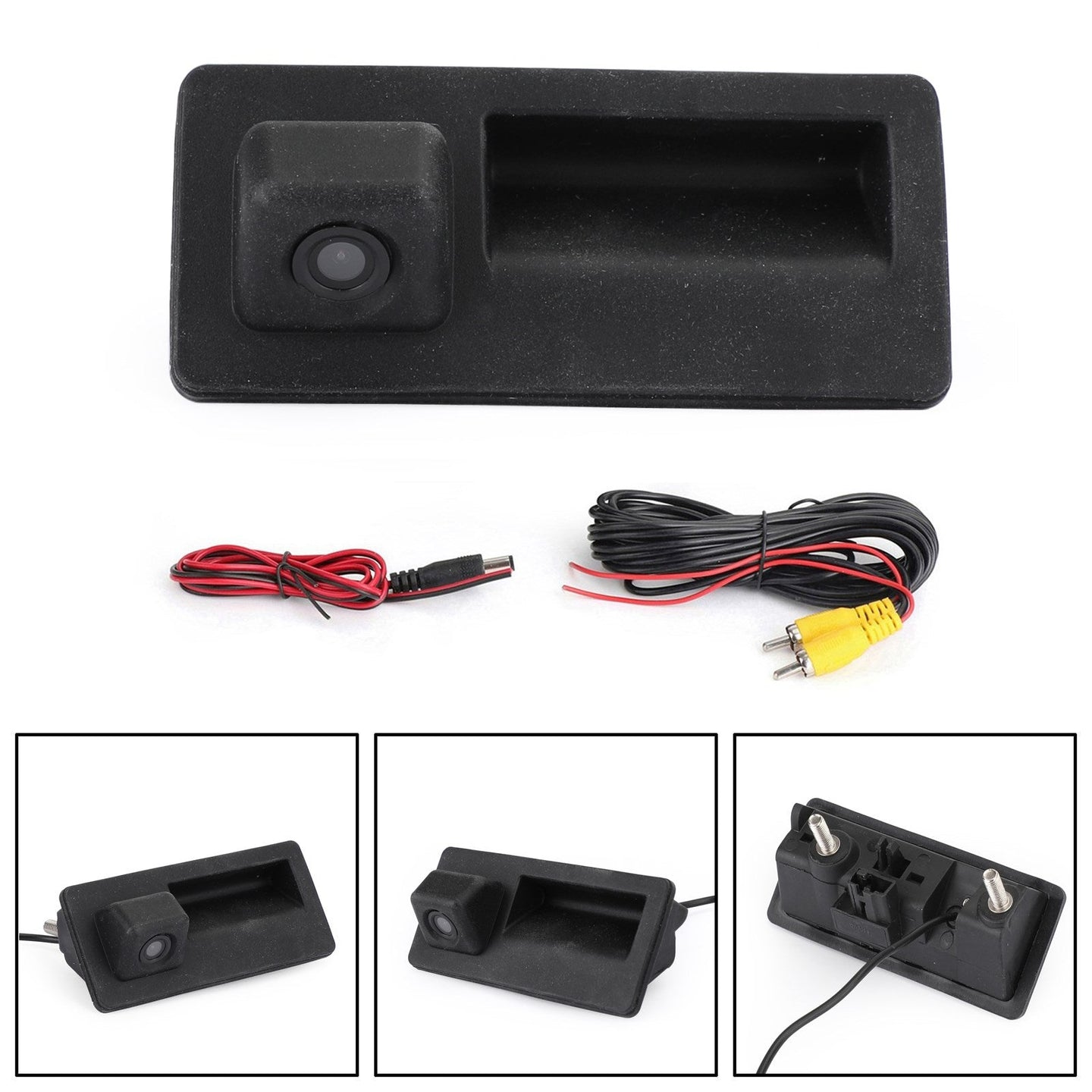 Car Rear View Backup Trunk Handle Camera Fit for A4L A6L A3 S5 S3 Q3 lsfb3 Q7