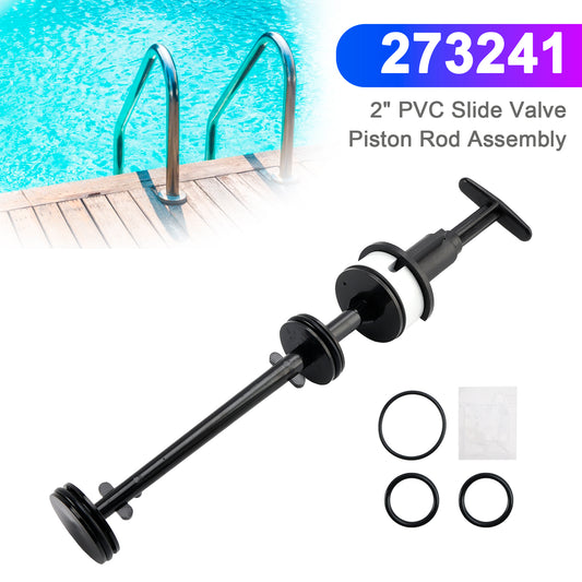 Pentair 273241 2" PVC Slide Valve Piston Rod Assembly – Replacement for Pool & Spa Valve