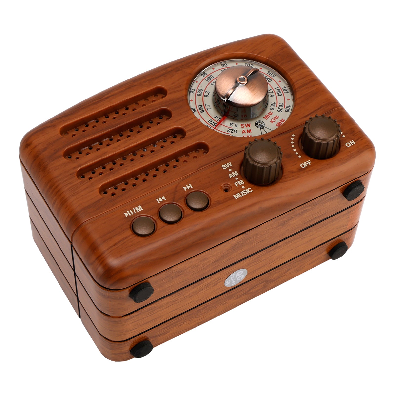 Retro-Style Decorative Radio Mini Portable Multifunction Music Player Bluetooth