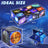 2 In 1 Earth Style Star Cube Magic Cube Set For Kid And Adult Toy Ages 8-12