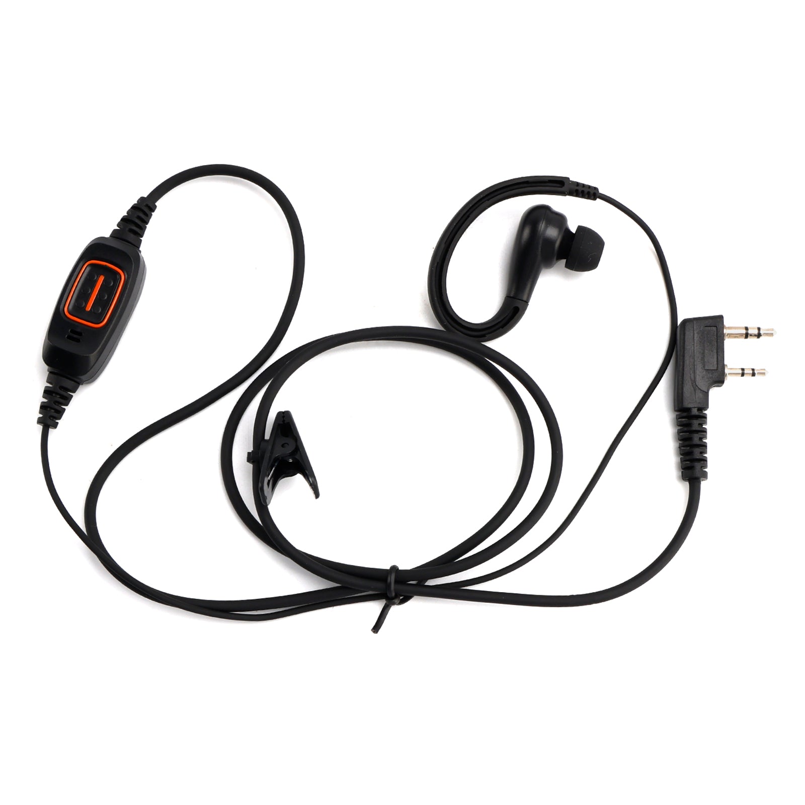 K-029 Two-Color 636 Earhook Headset For TK-240 THF7 TK-3178 KG669 TG-2AT LT-3288