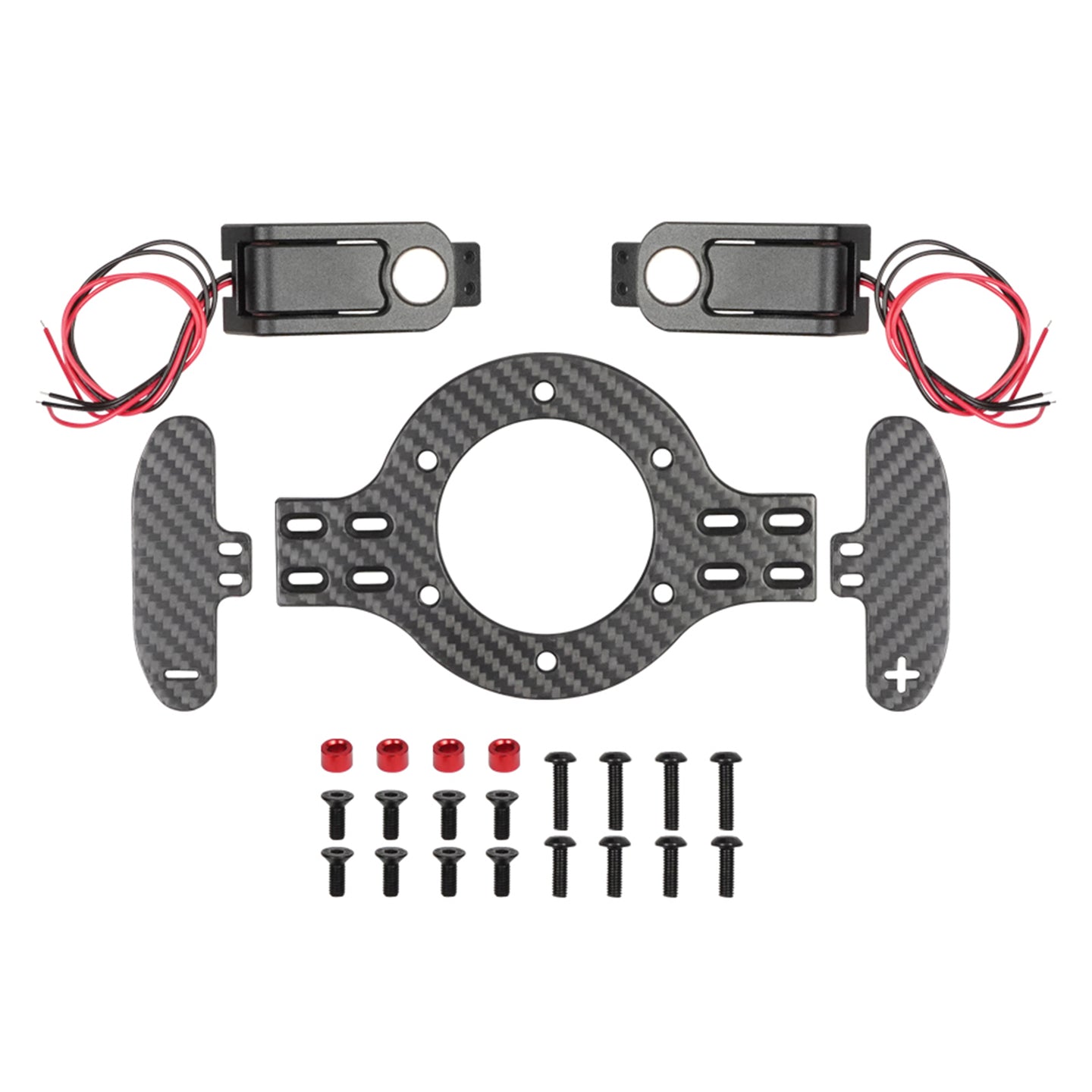 Shift Paddles Racing Game Simulation Steering Wheel with Mount For Logitech G923