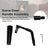 Threaded Door Handle Assembly for PelPro Stoves PP60 PP70 PP130 PP150 PPC90 TSC90 Pleasant Hearth Stoves PH35PS PH50CABPS PH50PS # SRV7093-024D Quadra-Fire Stoves Outfitter-I/II