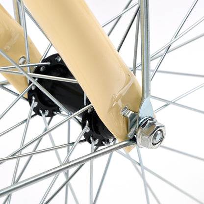 24/26 inch Women City Bicycle Beach Cruiser Bike with Basket & Rack