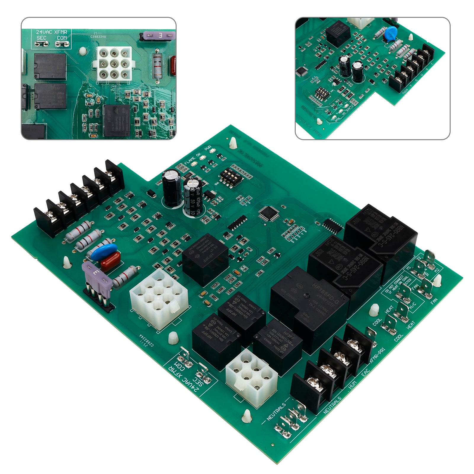 1012920A Furnace Control Board Compatible with Rheem 62-24084-82 2-24084-02