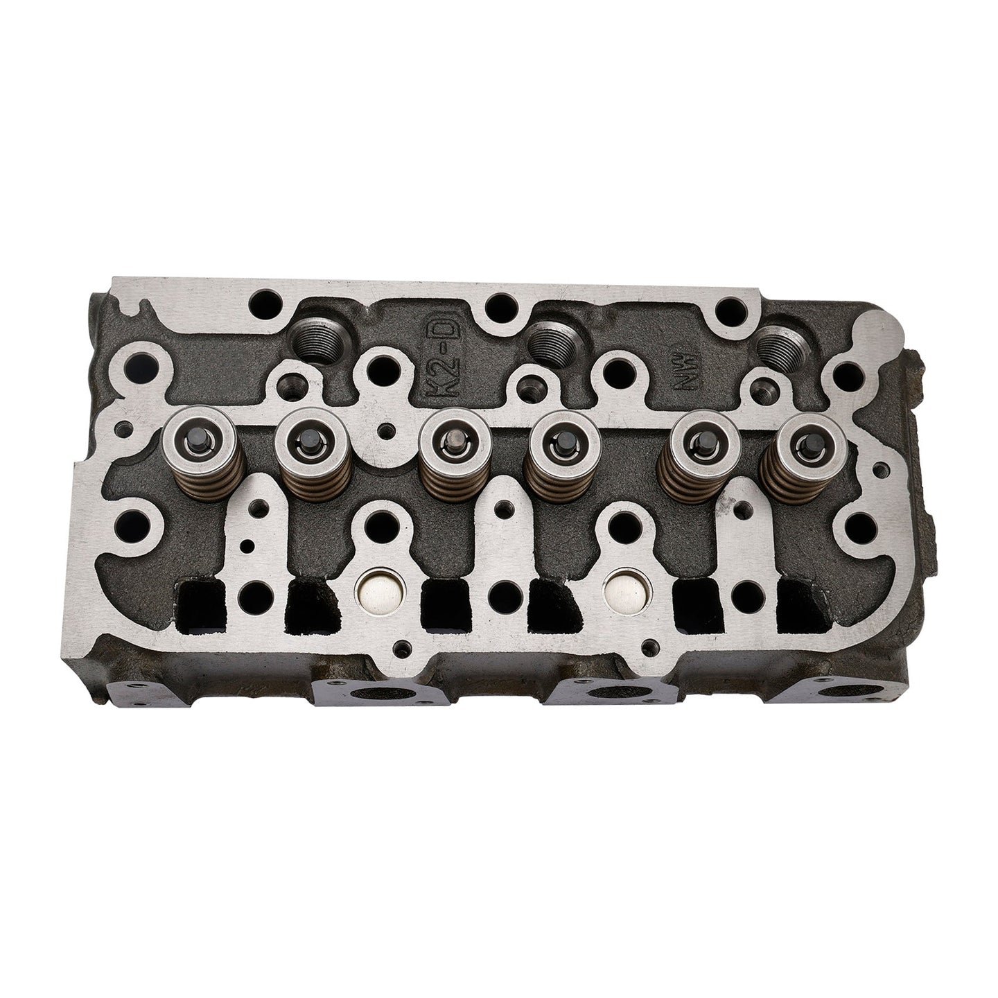 Complete Engine Cylinder Head Assembly with Valve Spring & Gasket Kit for Kubota D1305 RTV1100