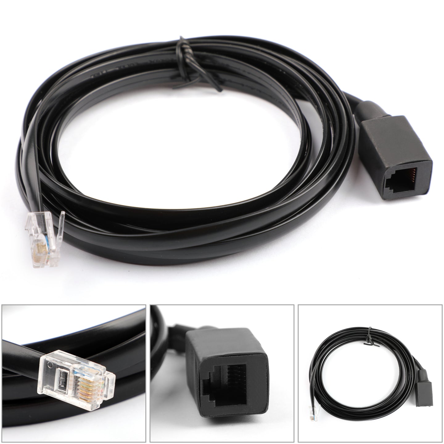 3m 6-Pin Hand Mic Extension Cords For Yaesu Radio FT-7900R FT-8900R 9.8ft