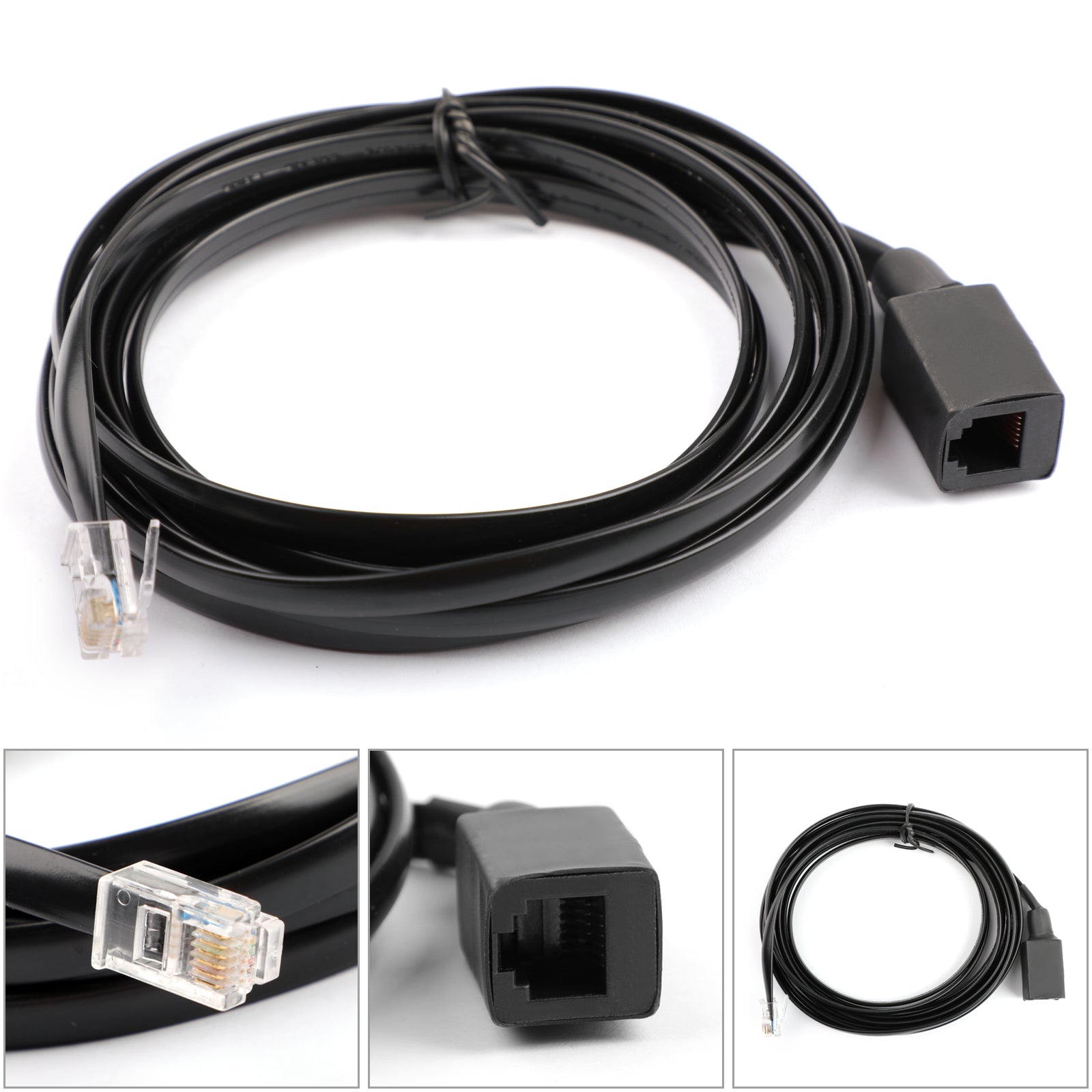 3m 6-Pin Hand Mic Extension Cords For Yaesu Radio FT-7900R FT-8900R 9.8ft