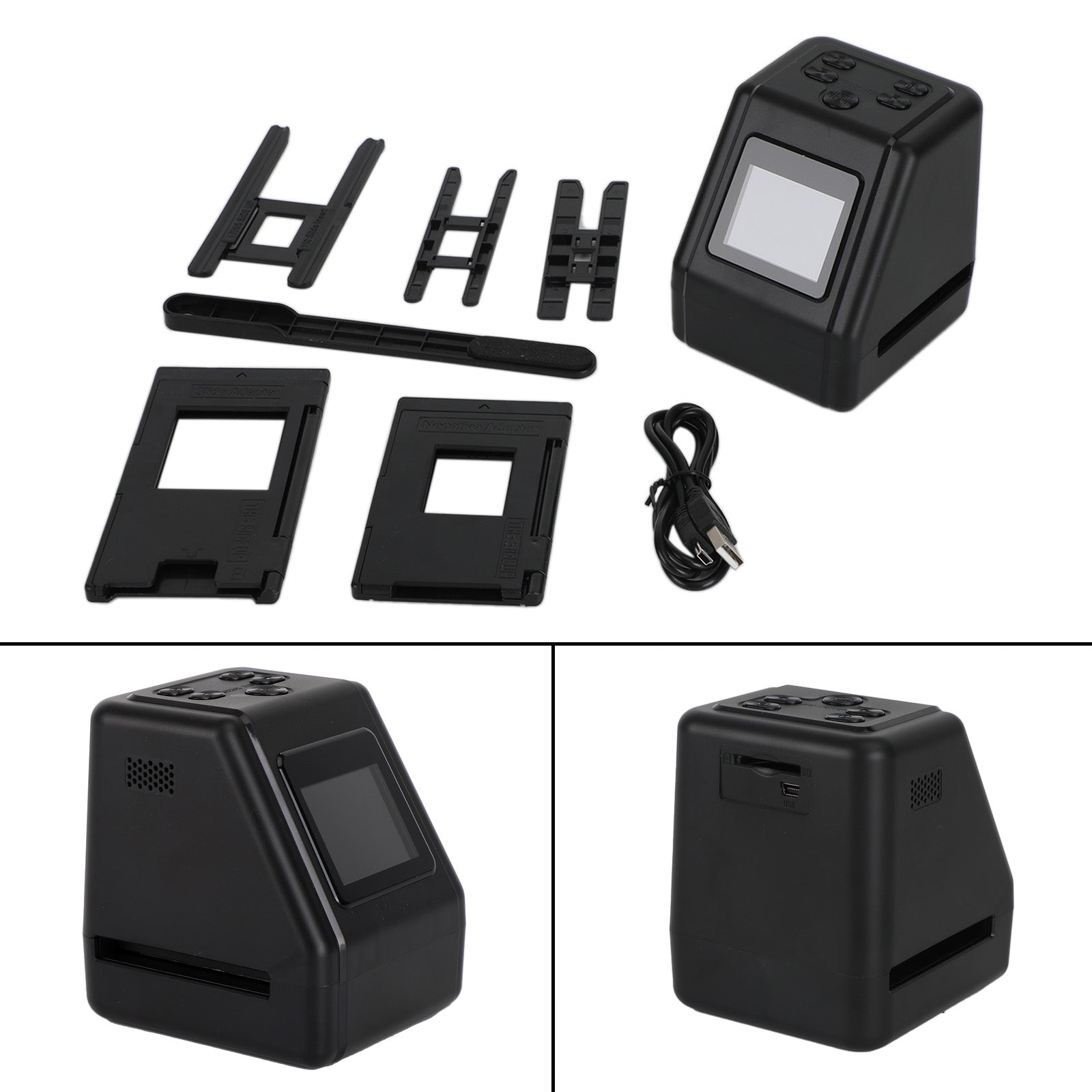 512G Film Scanner 14 22MP 126KPK/135/110/Super 8 Film & Slide Scanner Negatives