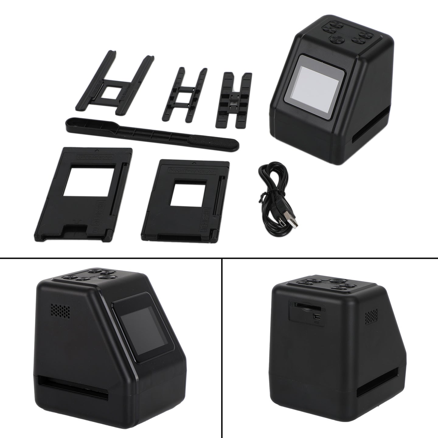 512G Film Scanner 14 22MP 126KPK/135/110/Super 8 Film & Slide Scanner Negatives
