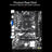 A320M-K Computer Motherboard AMD Socket AM4 CPU Support NVME Gigabit Network Card