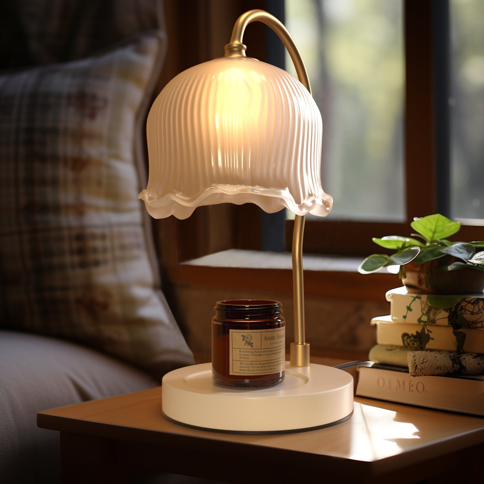 Dimmable Candle Warmer Lamp - With Timer