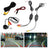 Car 8LED Dynamic Trajectory Parking Line Bus Truck Wireless Reverse Image Camera
