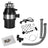 Garbage Disposal 3/4 HP 2800 RPM Under Sink Kitchen Food Waste Disposer w/ Plug