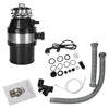 Garbage Disposal 3/4 HP 2800 RPM Under Sink Kitchen Food Waste Disposer w/ Plug
