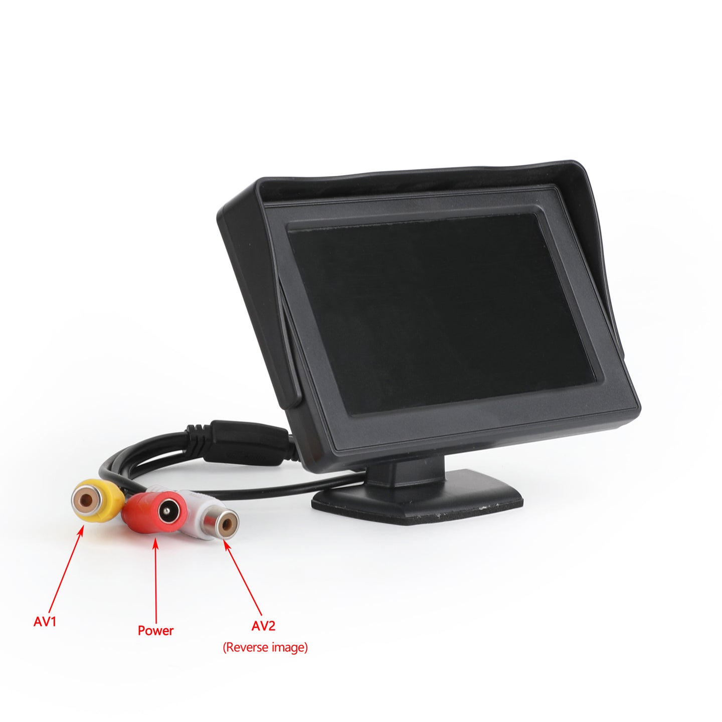 PAL HD Camera Display NTSC Reverse Monitor 4.3" TFT LCD Car Monitor Rear View