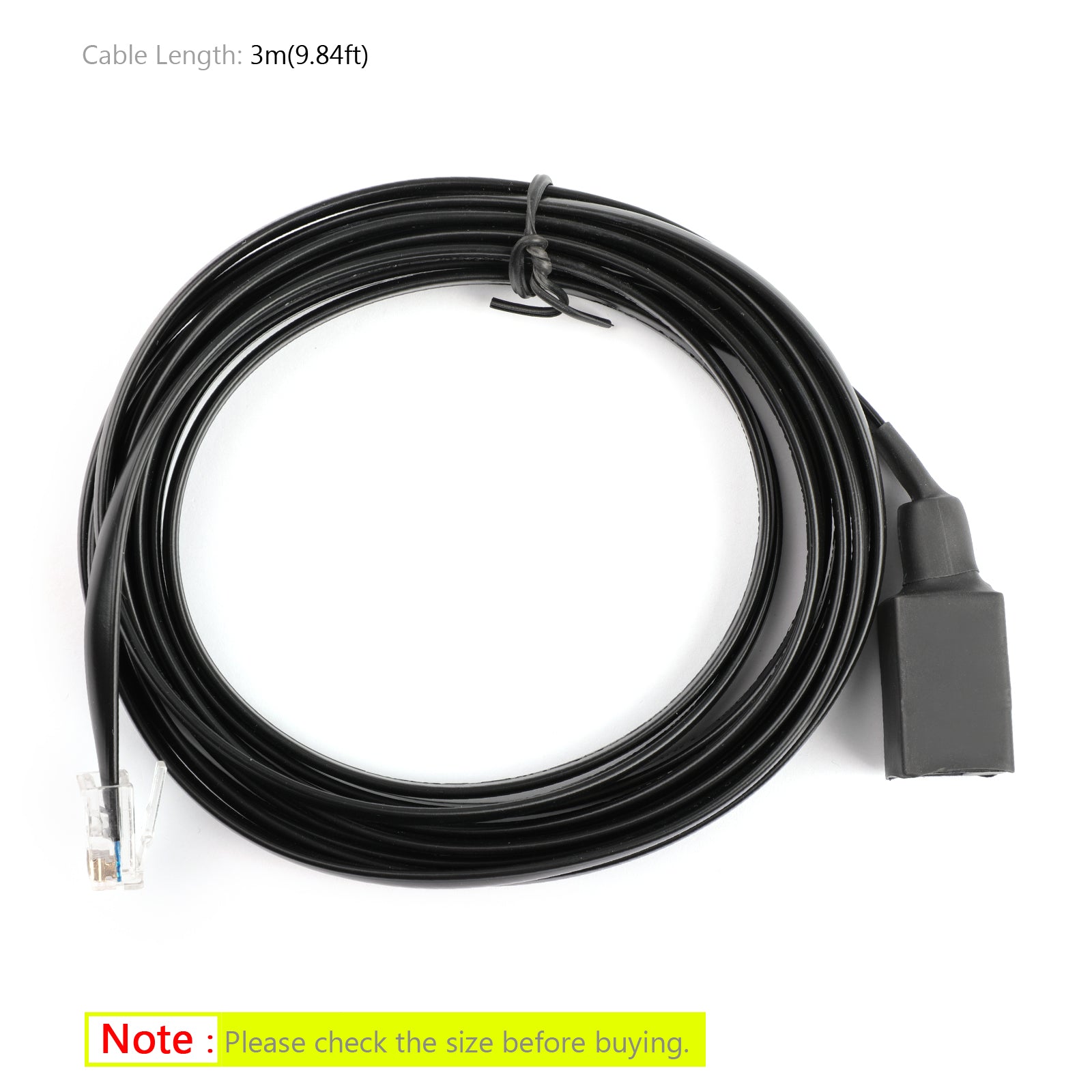 3m 6-Pin Hand Mic Extension Cords For Yaesu Radio FT-7900R FT-8900R 9.8ft