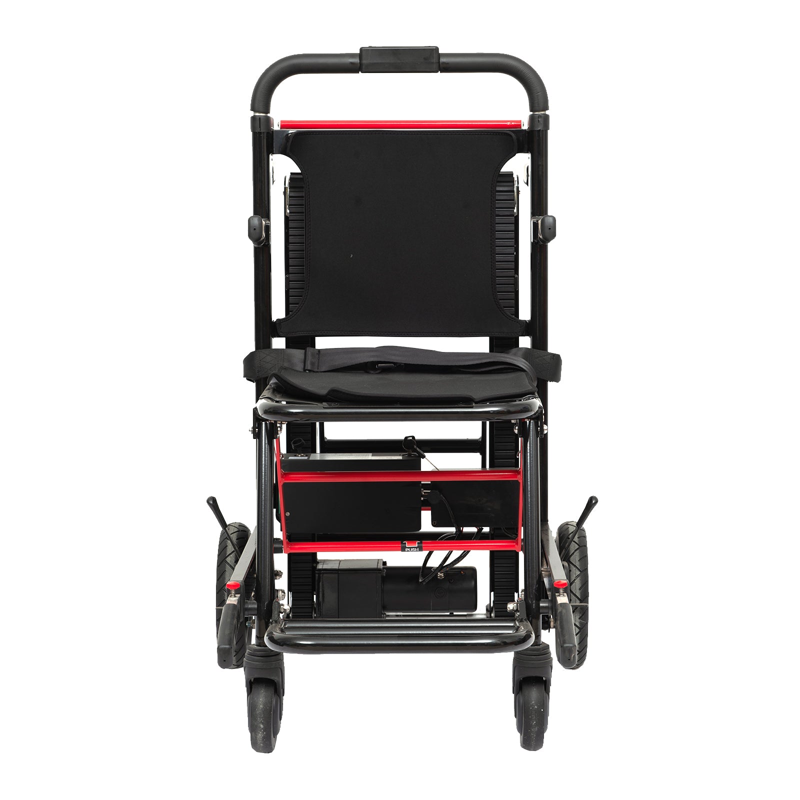 Motorized Stair Climbing Wheelchair with Powered Tracks, Portable Evacuation Stair Lift Chair for Seniors & Disabled, 350 lbs Capacity