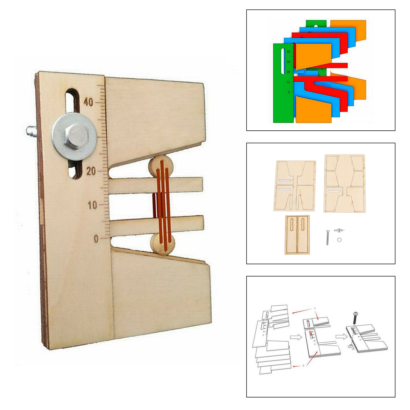 Dead Eyes Mooring Tools Fix Tool for Wood Ship Model Kit Auxiliary Tool A