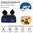 12V/24V 4.2A Dual USB Charger Socket, Waterproof Surface Mount Power Outlet for Car, Truck, RV & Boat