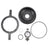 154856 8-1/2inch Black Buttress Thread Closure Kit for Triton Pool & Spa Filter