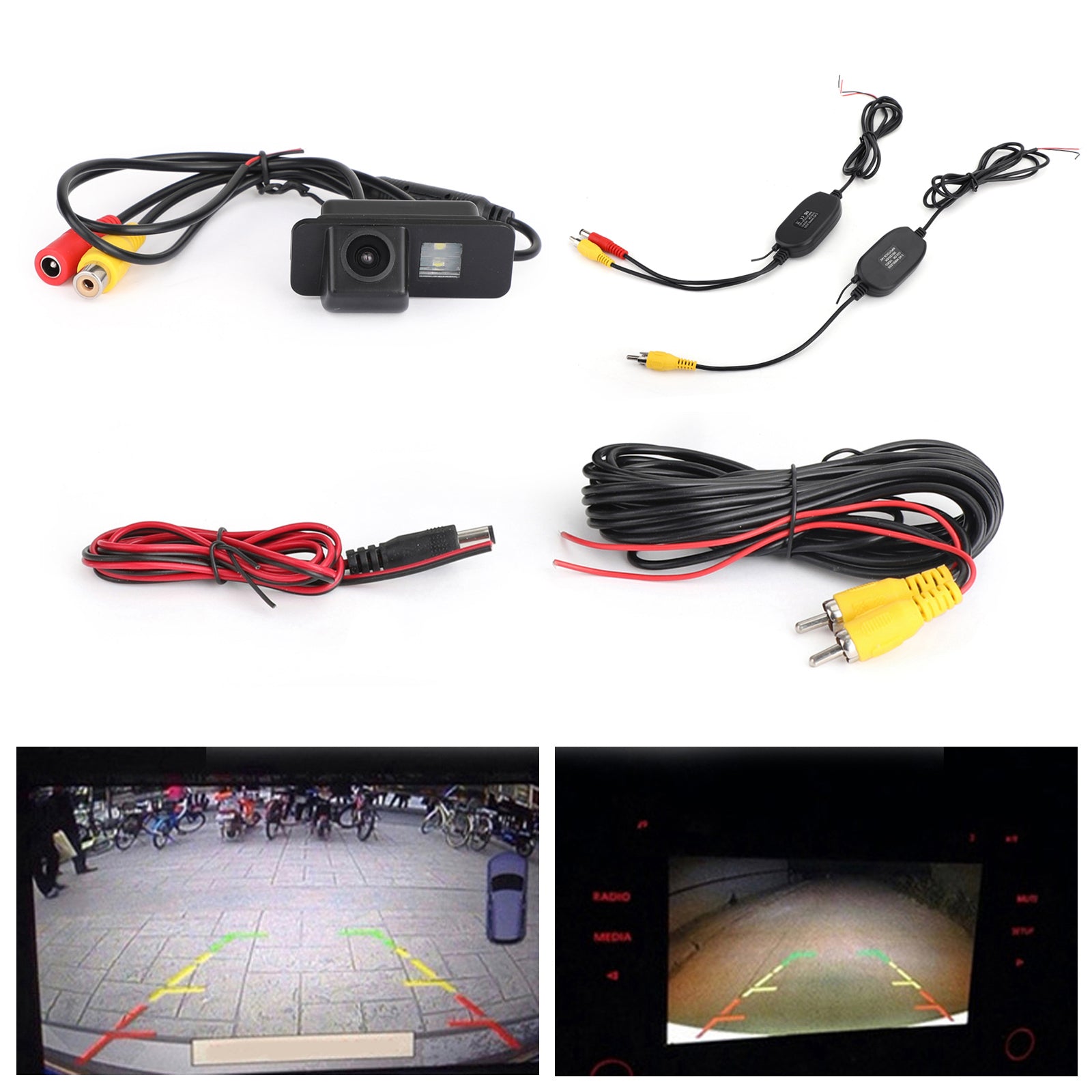 Car Backup Camera Wireless Kit for FORD MONDEO/FIESTA/FOCUS HATCHBACK/S-Max/KUGA