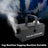 Mini 400W Fog Machine Fogging Machine Portable With Wireless Remote Control Club