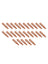 25Pcs .035" Contact Tips For Miller MDX Acculock Multimatic T-M035
