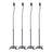 Set Of 4 Universal Surround Sound Adjustable Height Speaker Stand Bracket (Copy)