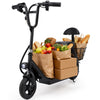 Electric Scooter with Seat for Kids Electric Scooter for Kids Ages 4-10 12.43-Mile Range Neon Lights 3-Speed Adjustable Up to 11 MPH
