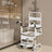 4-in-1 Lift Wheelchair, Waterproof, Shower/Toilet/Transfer, 150 kg Capacity