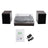 Retro 3-Speed Bluetooth Turntable with 2 Matching Stereo Speakers, Vintage Vinyl Record Player System for Home Audio