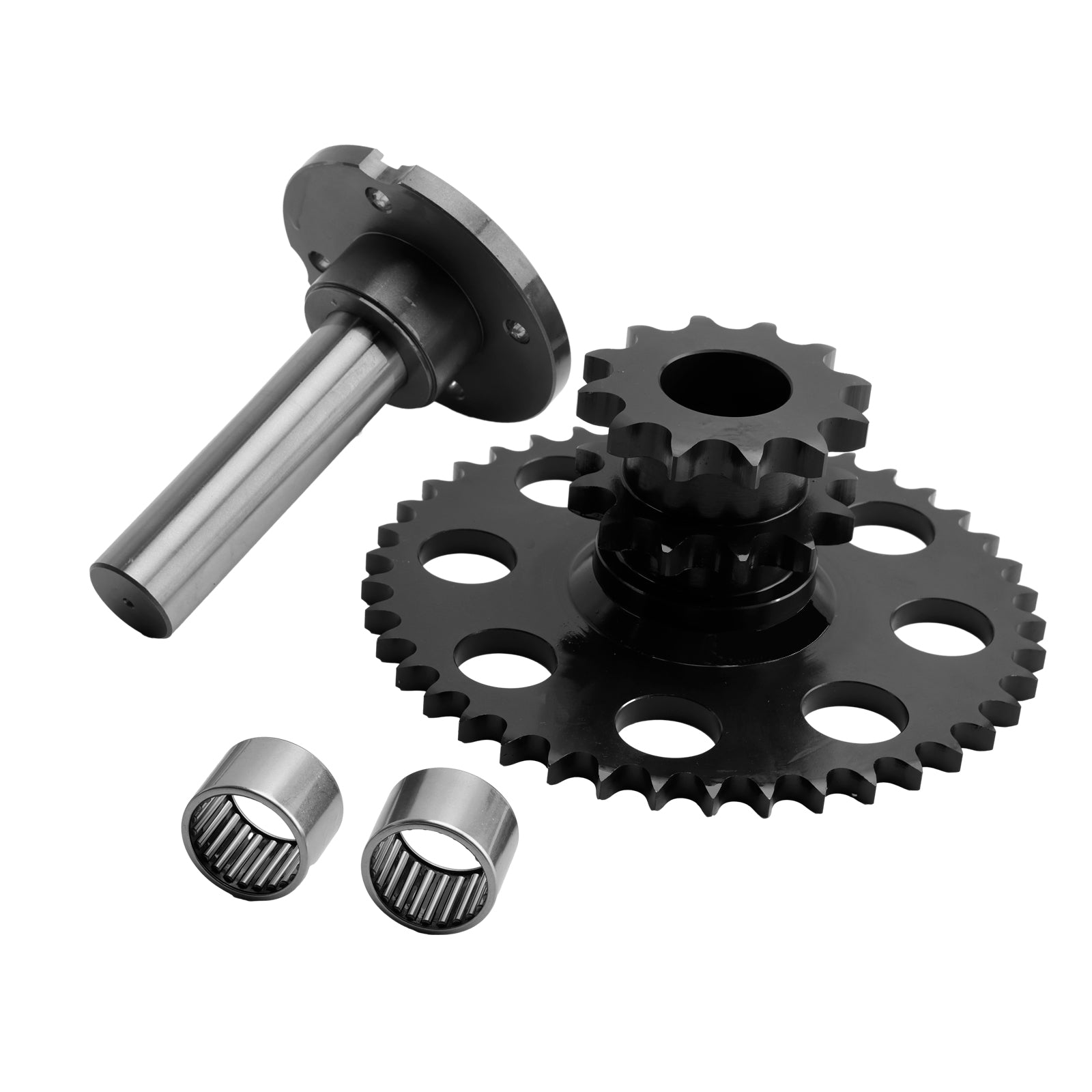 Drive Chain Cluster Sprocket Kit for Case 1845C, Includes D76529 Sprocket, D124607 Pin & D64175 Bearings