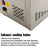 DZ-260C Commercial Vacuum Food Packaging Machine 120W Chamber Digital Sealer