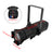 250W COB LED Profile Spotlight, RGBW 4-in-1, High CRI>95 with 15-60° Manual Zoom, DMX Stage Light