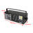4-in-1 LED DJ Party Light with RGBW Pattern, Laser & Strobe Effects, DMX & Remote Controlled Stage Lighting