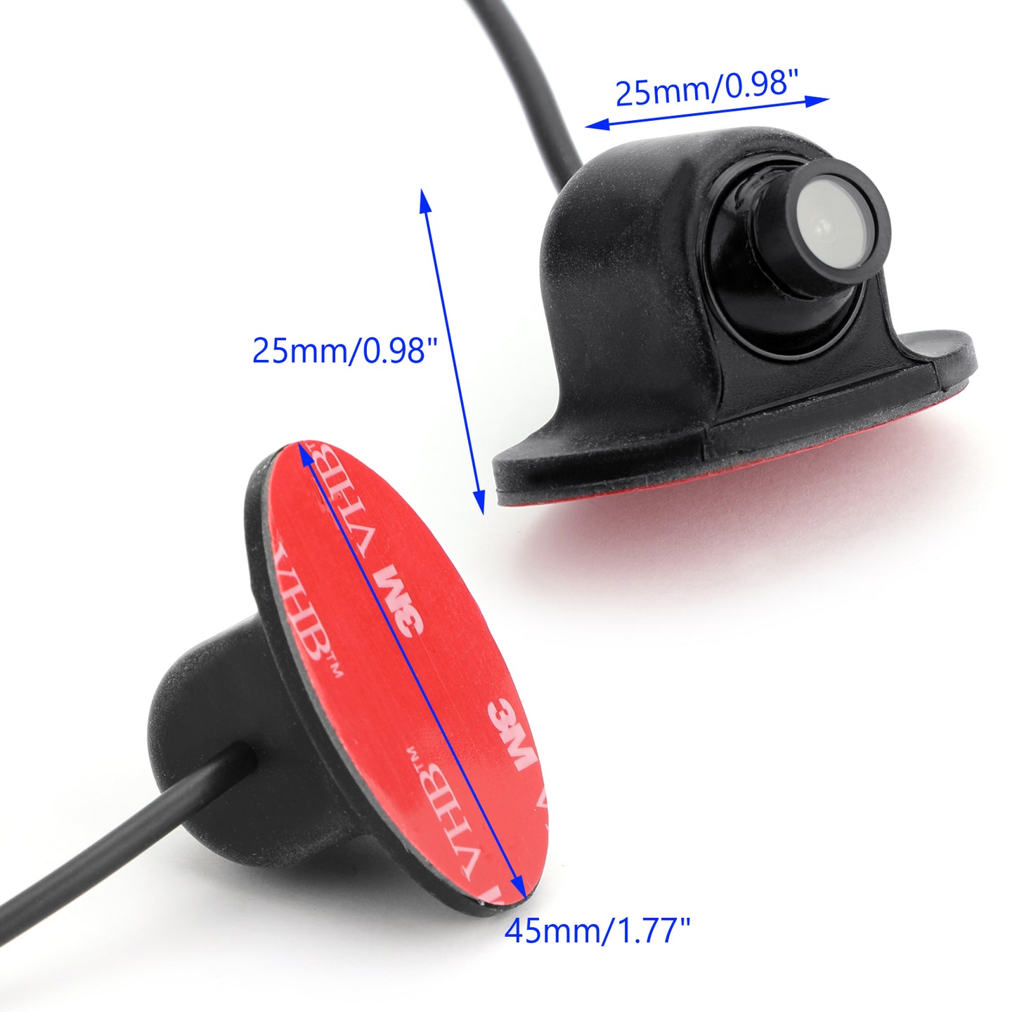 Side View Night Car Rear Front 360° Backup Rear View Parking Camera HD CCD CMOS